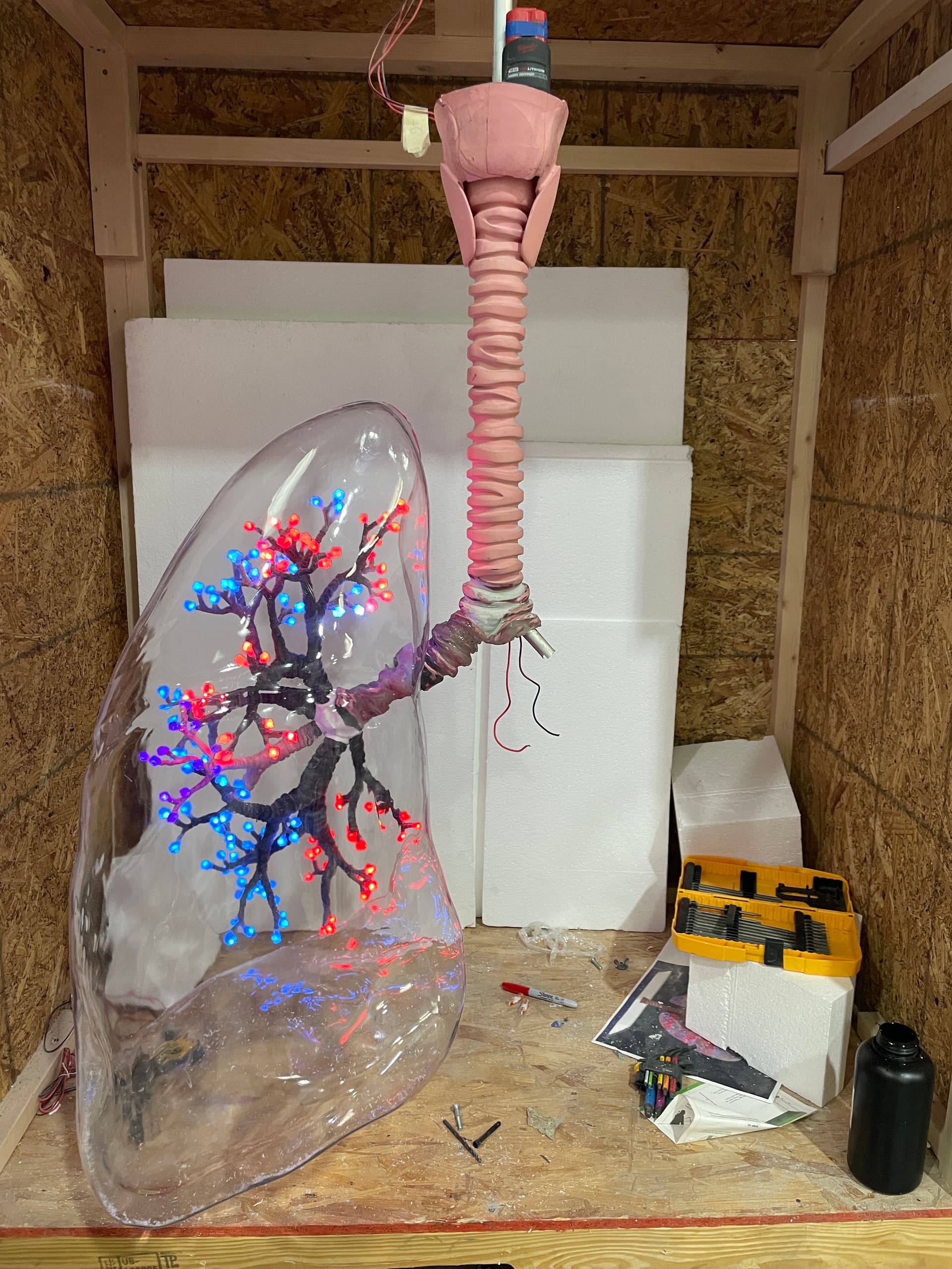 Final assembly before shipping